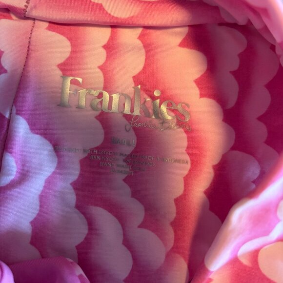 Frankies Bikinis Ever Bottom in Pink Cloud, Small - Picture 3 of 4